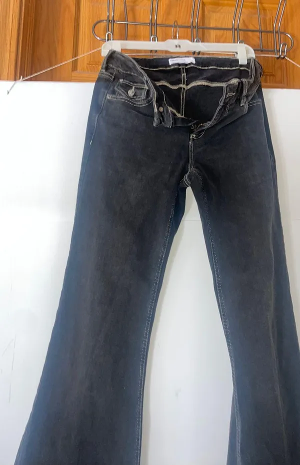Denim Low Rise, Flares - Image 4