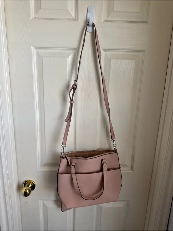 Anne Klein Pink Crossbody Purse - Image 2