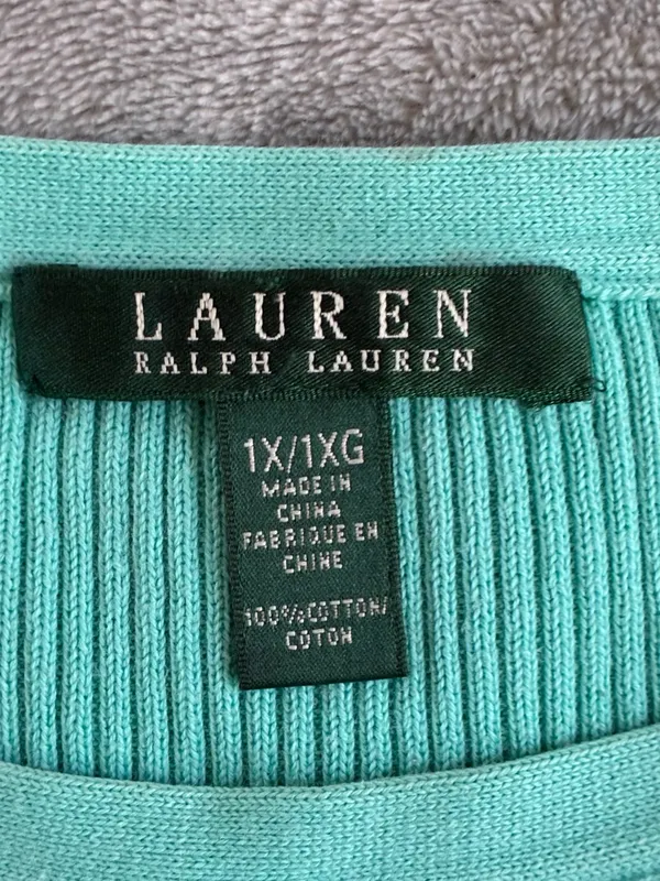 Lauren Ralph Lauren Striped Boatneck Sweater nautical coastal preppy classic XL - Image 5