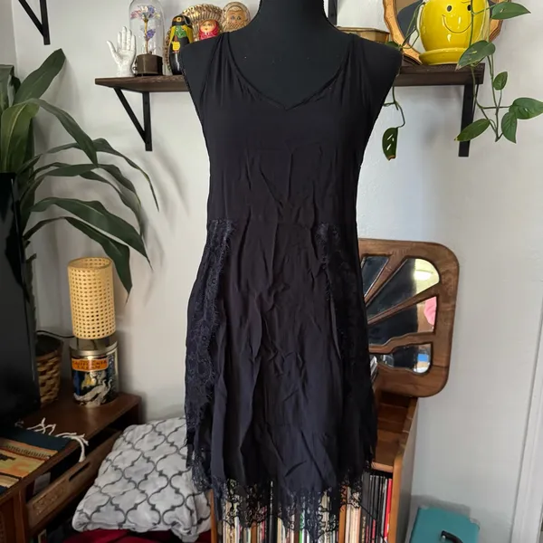 Intimately Free People Eyelash Lace Slip Dress - Image 4