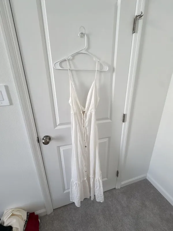 Palmacea Amy Ivory Maxi Dress Cover Up - Image 5