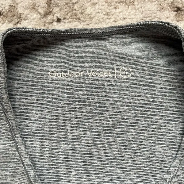 Outdoor Voices blue Sports Bra - Image 2
