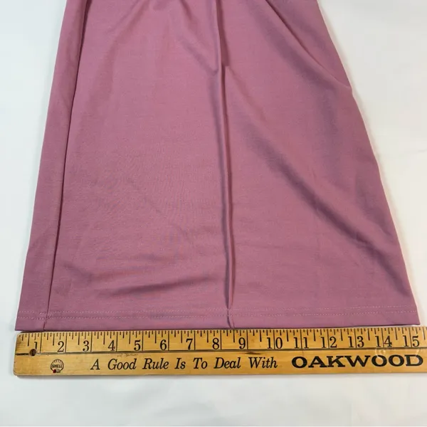 NWT Cider Stitch Tank Top & Elastic Waist Pants Curve Plus Mauve Set Women's 2XL - Image 12