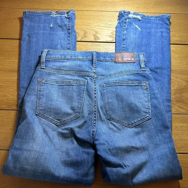 Madewell Cali Demi boot jeans button fly 25t - Image 6