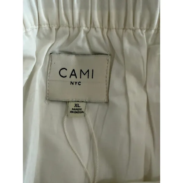 CAMI NYC Maxi Skirt Women XL White Tiered‎ Ruffle Cotton Maxi - Image 9