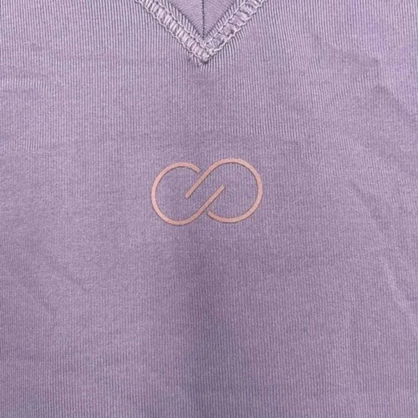 CALIA by Carrie Underwood Women's‎ Long Sleeve Elastic V Back Top Purple Large - Image 9