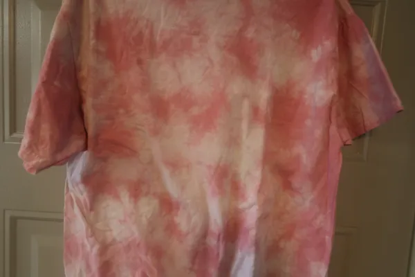 Barbie Barbie spider web graphic t-shirt tie dye in pink, black and hot pink size large. - Image 8