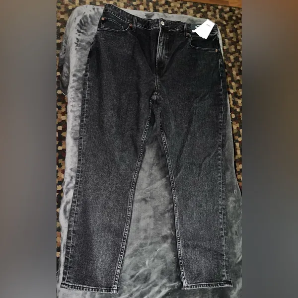 Abercrombie & Fitch Curve Love High Rise Skinny Jean in Black Size 16 (33) - Image 12