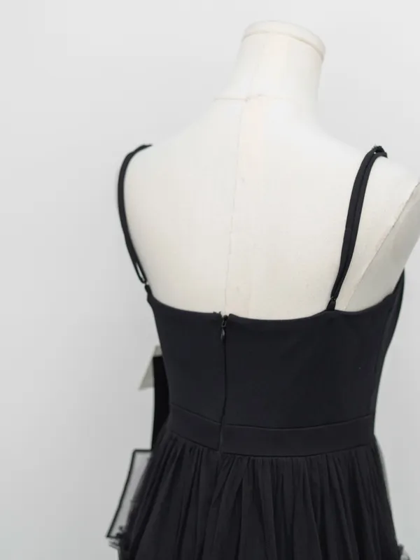 Adrianna Papell - Ruffle Tiered Mesh Sleeveless Gown - Image 14
