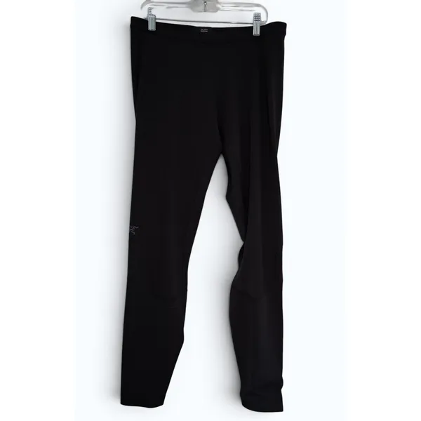 Arc'teryx Phase AR Base Layer Bottom Womens Large Black Thermal Hiking Ski Pants - Image 4