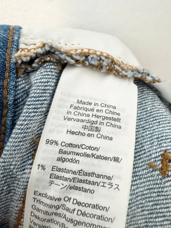 Madewell‎ Cali Demi Boot Jeans Size 25 Blue Dory Wash Comfort Stretch Pant Retro - Image 7