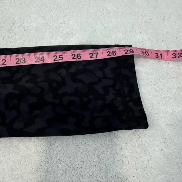 Lululemon Align High-Rise Crop Intertwined Camo Deep Coal Multi size 4 - Image 12