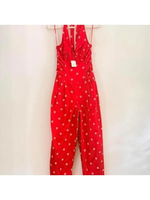 Free People Move Along One Piece Jumpsuit - Image 4