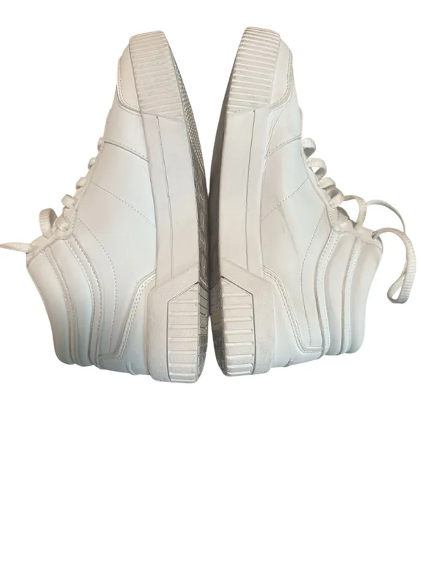 Skechers Jade High Reward White Faux Leather High Top Sneakers - Image 5