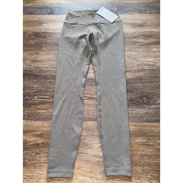 Lululemon Wunder Train High Rise 28” Warm Ash Grey Size 8 NWT - Image 2