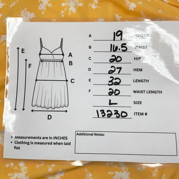 Lulus Sunny Paradise Womens Dress Large Milkmaid Mini Cottage‎ Coquette Ruffled - Image 10