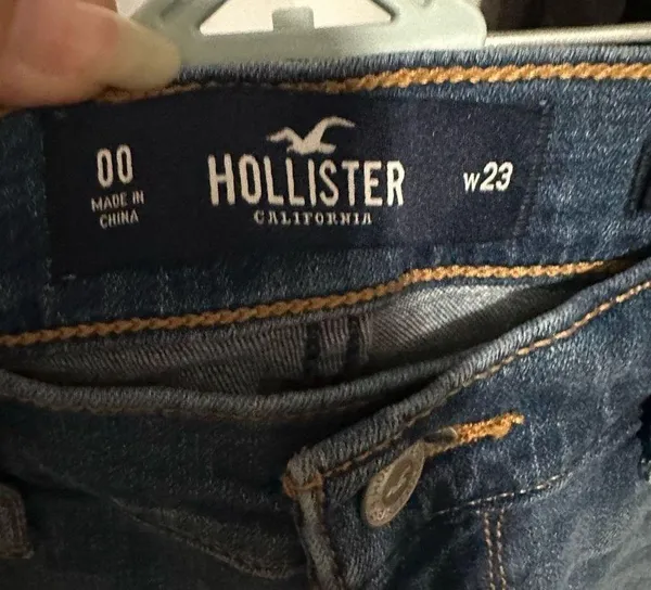 Hollister denim Blue jean shorts , Short Short - Image 3