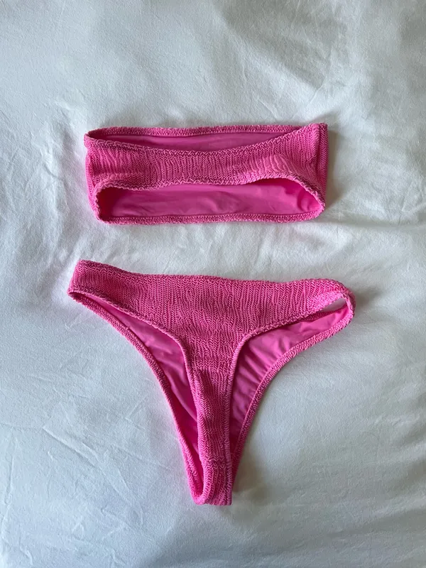 437 Hot Pink Bikini  - Image 2