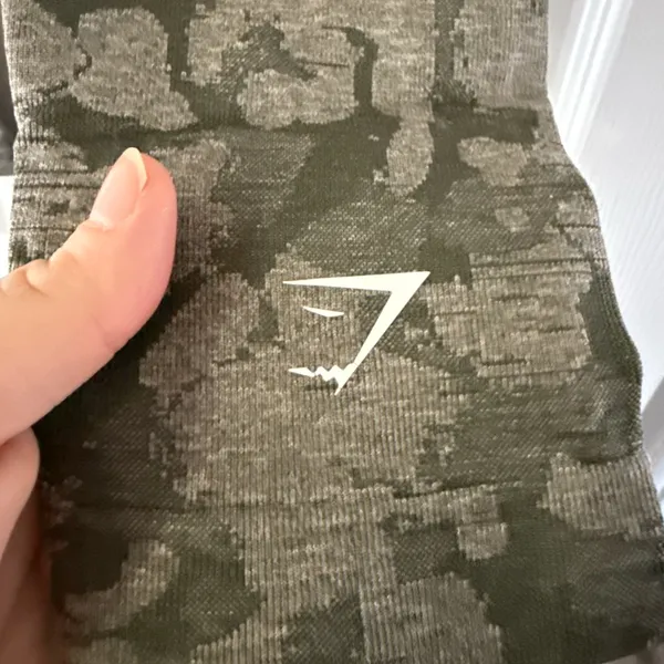 Gymshark Adapt Olive Camo High-Waist Leggings - Image 4