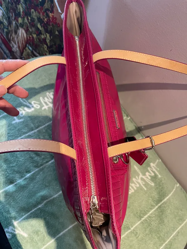 Coach Pink Bag - Image 6