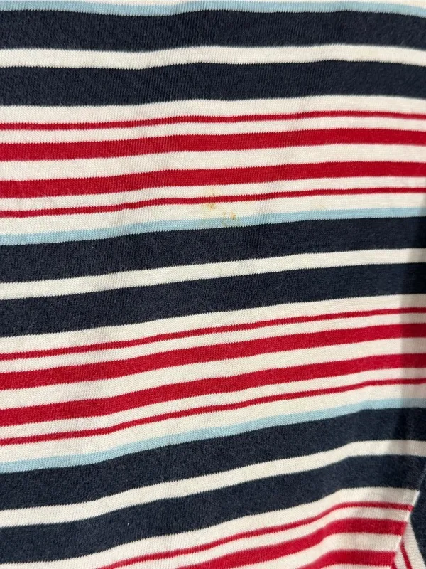 Ralph Lauren Striped Tee Size Medium Women’s Vintage Y2K Cotton Rugby USA Shirt - Image 7