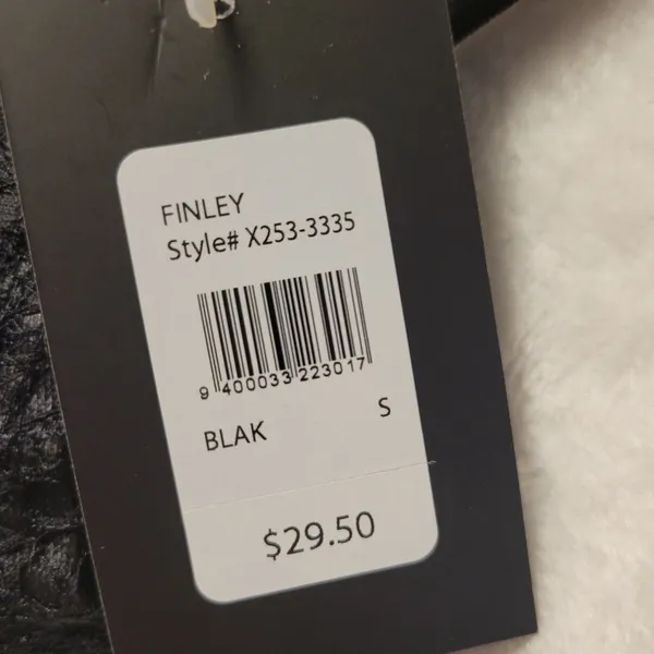 Fredericks of Hollywood Finley Bralette Womens Size S Black Lace Bow NWT Padding - Image 4
