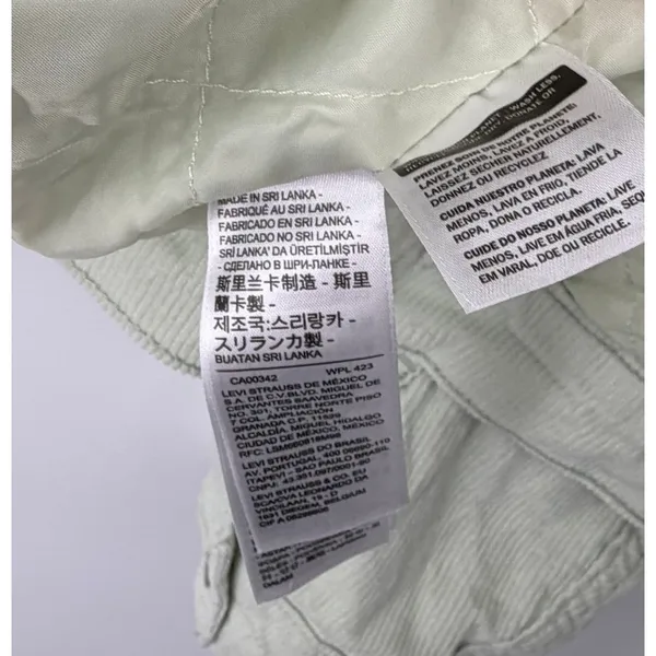 Levi's Trendy Plus Size Faux-Sherpa Baby Baggy Trucker Jacket Sz 3X - Image 8