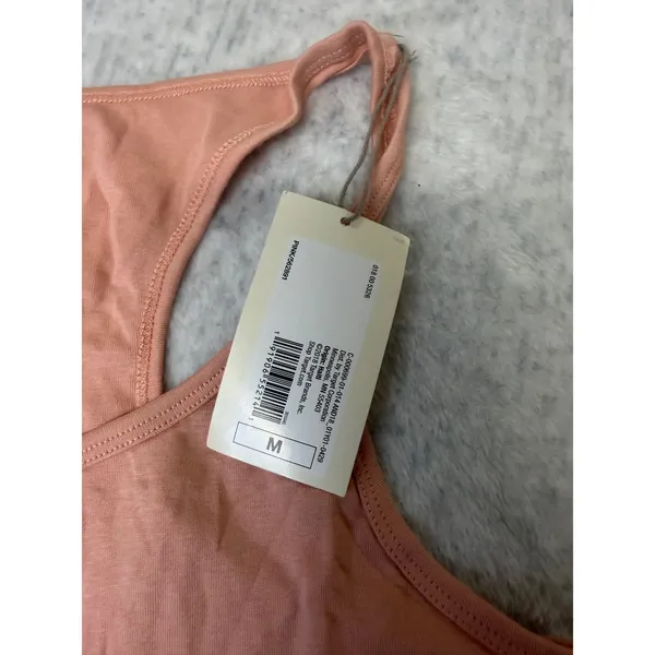 A New Day Womens Racerback Tank Top Peach Pink Sleeveless Scoop Neck Medium NEW - Image 4