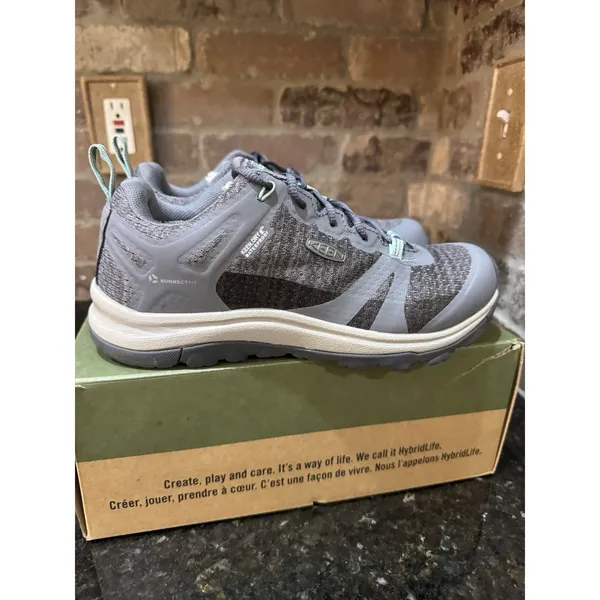 KEEN Women's Terradora II Hiking Shoes Steel Gray Ocean Wave Size 6.5 Outdoor - Image 3