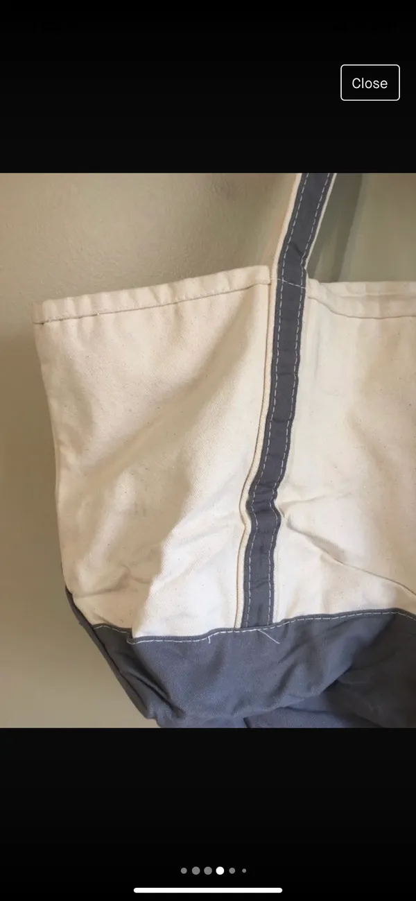 Large Beige Tote Tan - Image 5