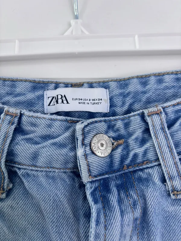 ZARA Mid-Rise Straight Jeans - Image 2