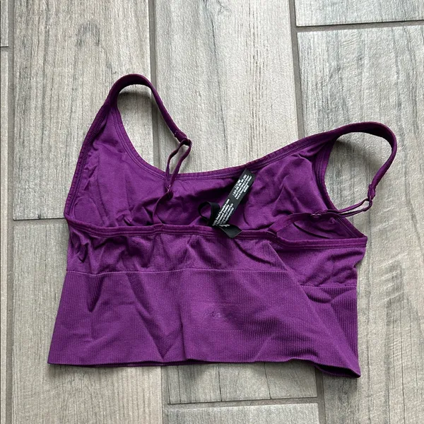 PINK Victoria's Secret Purple Sports Bra - Image 4