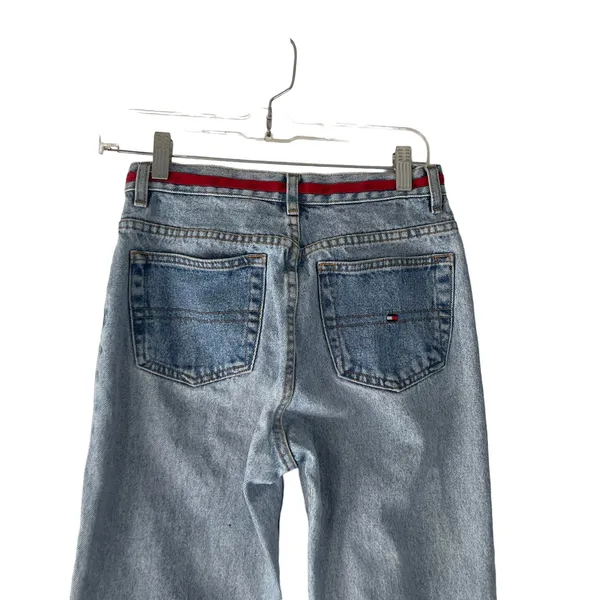 Tommy Hilfiger Vintage‎ 90s Women's Size 6 High Rise Straight Leg Mom Jeans - Image 5