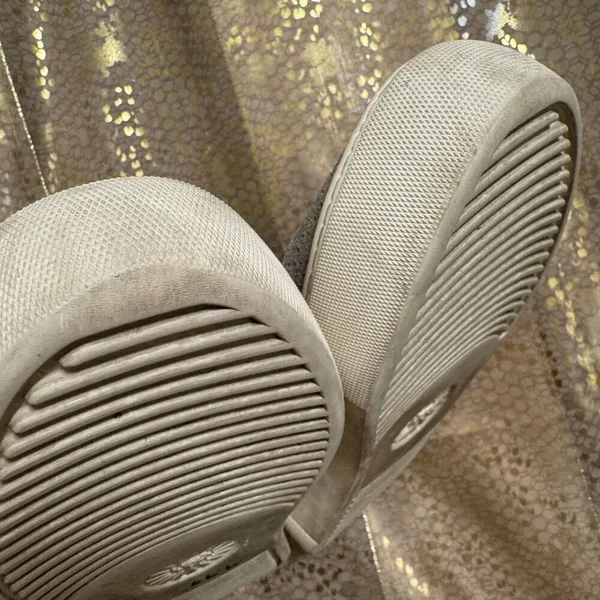 UGG Abies Perforated Slip-On Platform Sneaker Seal Gray Women's Size‎ 9 Used - Image 9