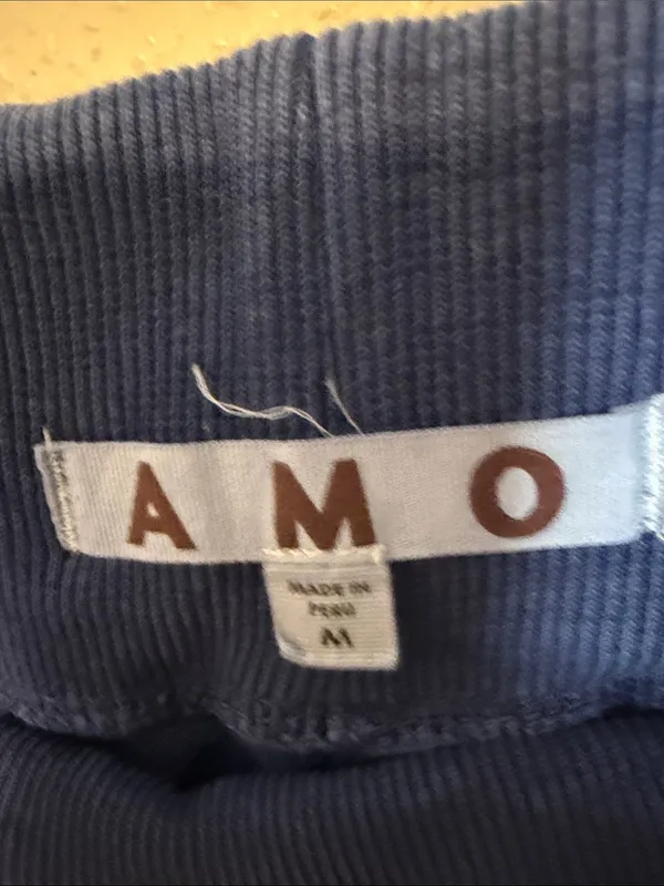 AMO French Terry Cargo Wide leg‎ sweatpants Size Medium - Image 4