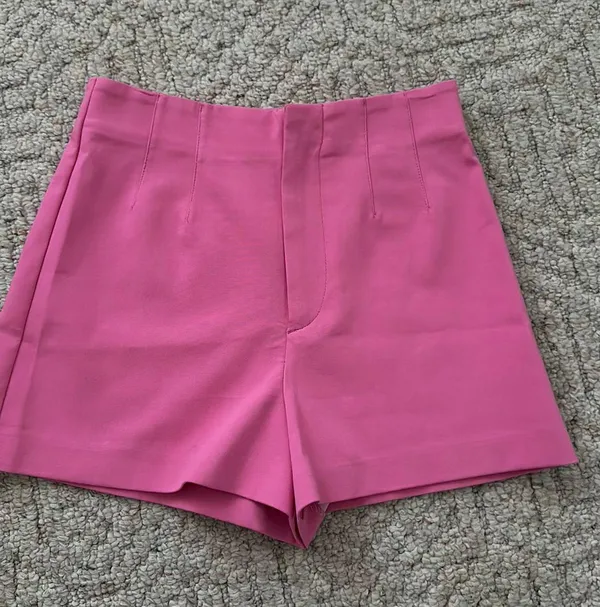 Zara Pink Shorts - Image 3