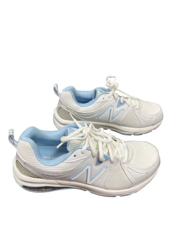 New Balance 857 wms white baby blue low top sneakers sz 9D SKU 10-370 - Image 4