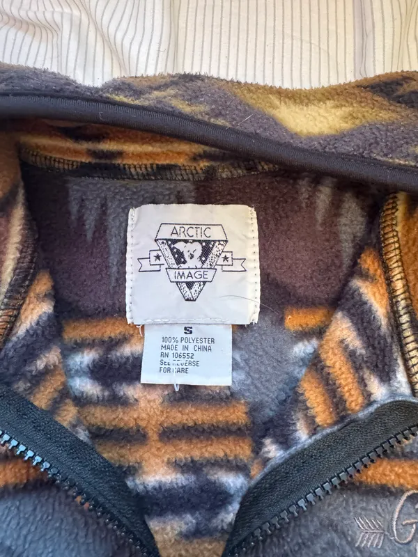 Fleece Zip Up Jacket - Image 2