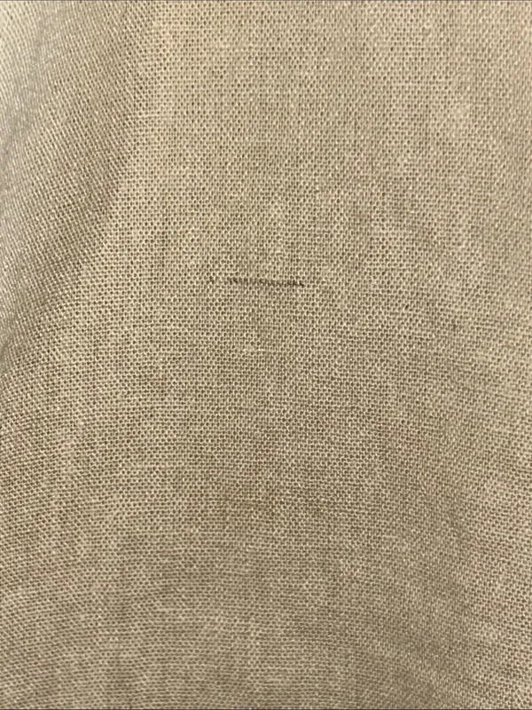 1.State Womens Linen Cut Out Tie Detail Scoop Neck‎ Mini Dress in Oatmeal Sz Med - Image 10