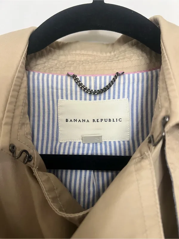 Banana Republic Women’s Double-Breasted Trench Coat - Tan - Image 5