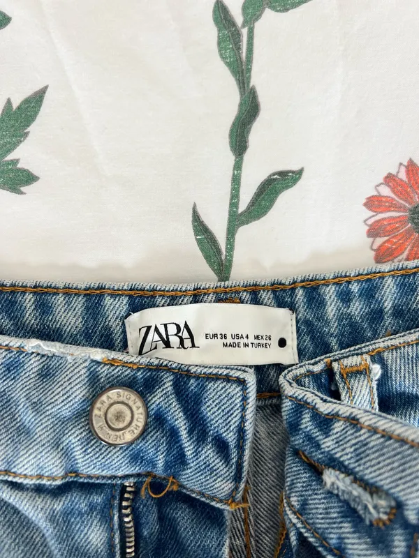 ZARA Women’s Jean Shorts - Image 2