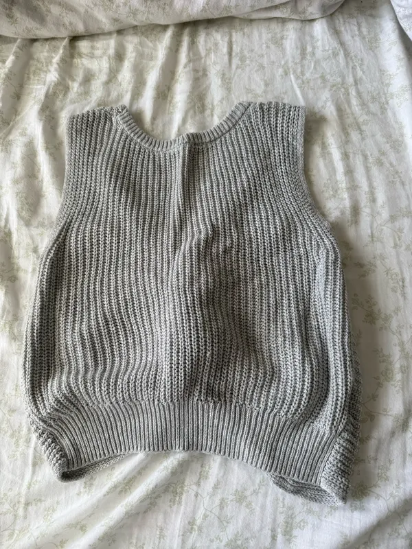 Miou Muse Twist Back Tank Top Gray Size XS - Image 3