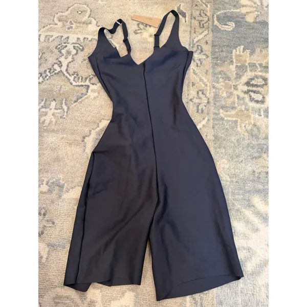Skims Body Plunge Mid-Thigh Body Suit Shapewear Black Sz M NWT $98 - Image 8