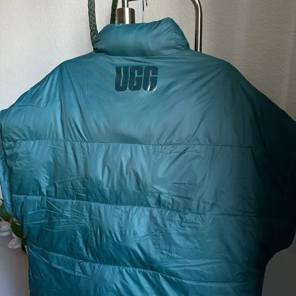 UGG Blue Sydnee Reversible Puffer Vest - Image 7