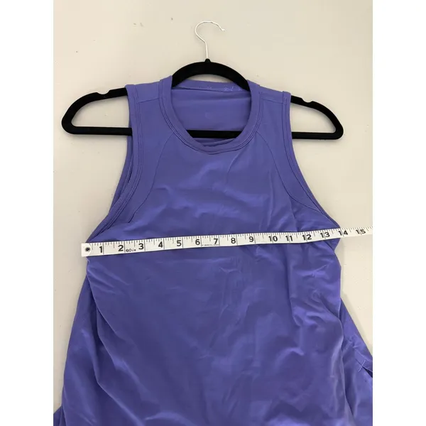 Lululemon Tank and Short Romper Lounge Shorts Onesie Charged Indigo Purple 4 - Image 8