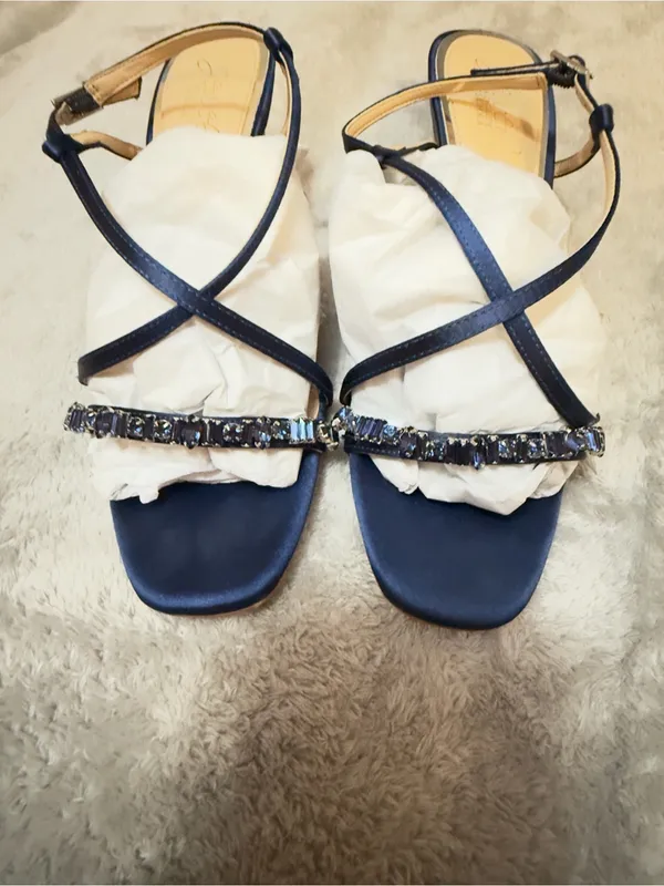 Badgley Mischka Jewel Loren Ankle Strap Heels size 7.5- brand new! - Image 4