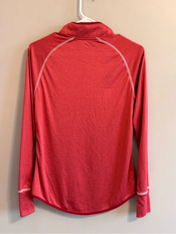 Colosseum Alabama Crimson Tide Women’s Quarter Zip Pullover M Red - Image 3