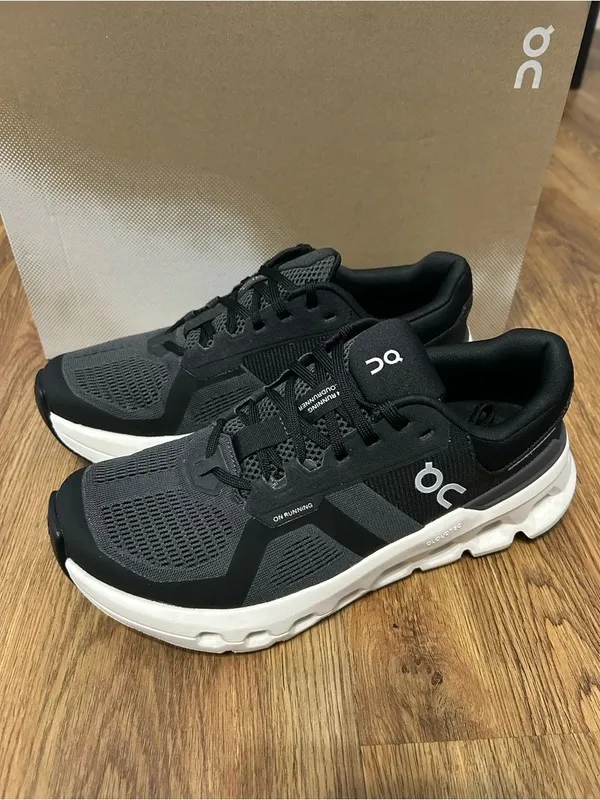 ON CLOUDRUNNER black athletic training running shoes sneakers women’s 7 new - Image 2