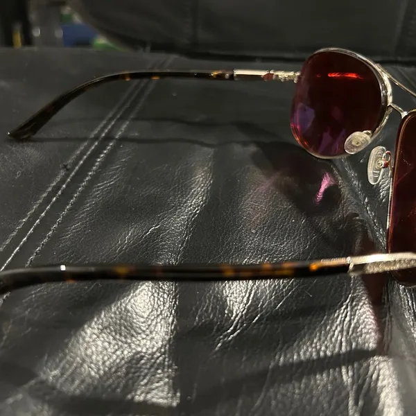 Gold Aviator Sunglasses - Image 8