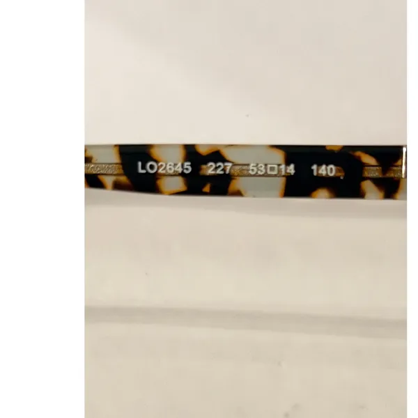 Longchamp Eyeglasses Tortoise Cat Eye Designer Frame Only - Image 5